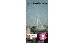 ferris wheel in dubai #shorts