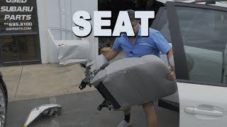How to Install a Passenger Seat - 2016 Subaru Forester