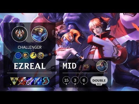 Ezreal Mid vs Yasuo - EUW Challenger Patch 10.9