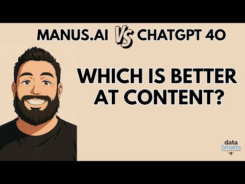 #6 - ManusAI vs ChatGPT 4o | Which Model is Better at Content - Live Walkthrough