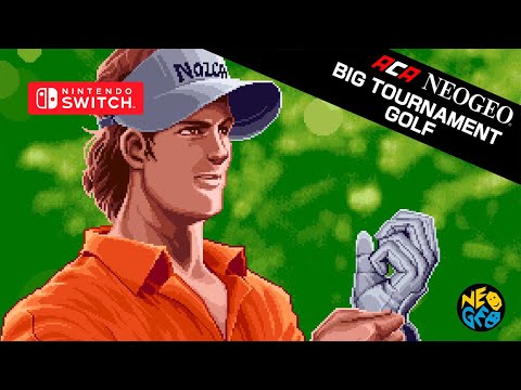 ACA NeoGeo: Big Tournament Golf Gameplay Nintendo Switch - YouTube
