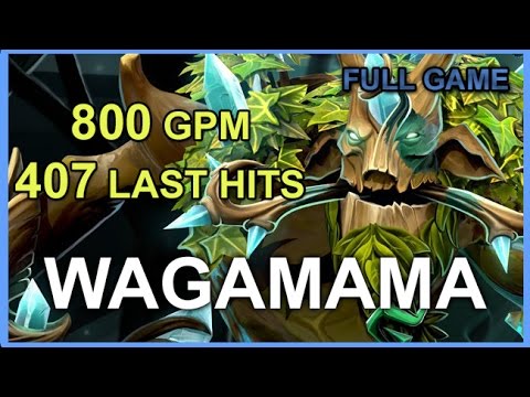 Wagamama | Most farmed Treant Protector ever?!  Full Game