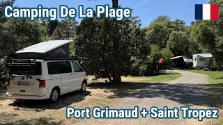 Camping De La Plage in Port Grimaud bei Saint Tropez an der Cote d'Azur / Südfra