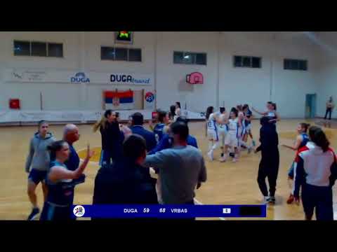 1ZLS 8. kolo / ŽKK Duga - ŽKK Vrbas