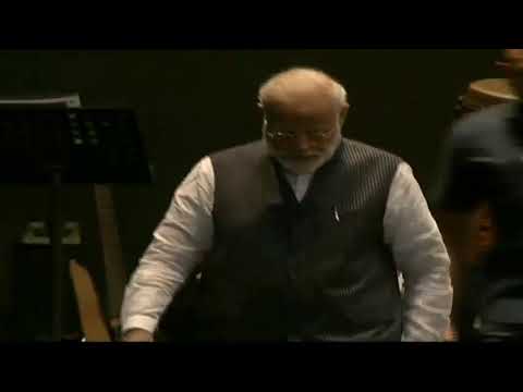 PM Shri Narendra Modi attends #KargilVijayDiwas commemorative function at IGI Stadium, Delhi