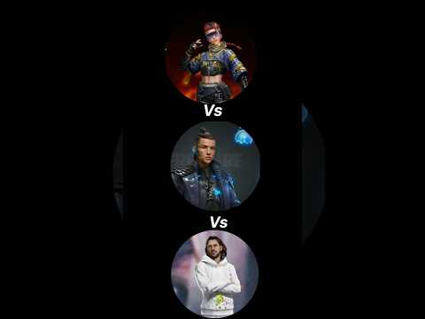 Xayne Vs Chrono Vs Dimitri😮 ||damage test in free fire|| #shorts #freefire #trending