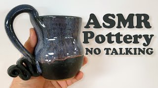 Pottery ASMR : Start to finish mug creation