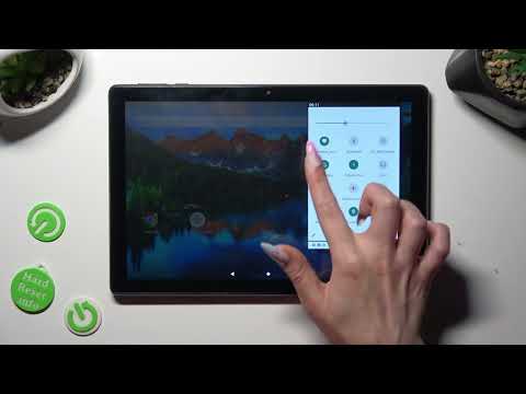 How to Turn On & Turn Off Orientation Lock on ALCATEL 1T 10 Smart 2020 - Auto Screen Rotate