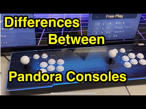 Difference Between Pandora Box Consoles