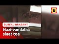Flat beklad met hakenkruizen en nazi-teksten | Omroep Brabant