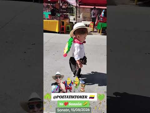ESCENAS MARAVILLOSAS FIESTA DEL MAÍZ 2026 🌽🇨🇴💚 SONSÓN ANTIOQUIA #baile #maiz #medellin #fiesta