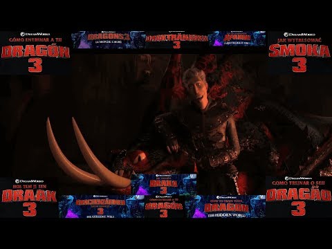 Grimmel's laugh in  ̶1̶1̶  9 Different Languages | HTTYD 3