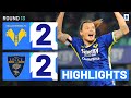 VERONA-LECCE 2-2 | HIGHLIGHTS | Goal-fest in Verona ends in a draw | Serie A 2023/24