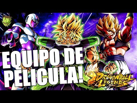 UN EQUIPO de PELICULA! MI NUEVO y FAVORITO TEAM PARA EL PVP! | Dragon Ball Legends en Español