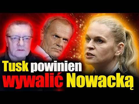 Tusk powinien wywalić Nowacką z rządu. Płk Piotr Wroński o ślepocie i głupocie polityków.