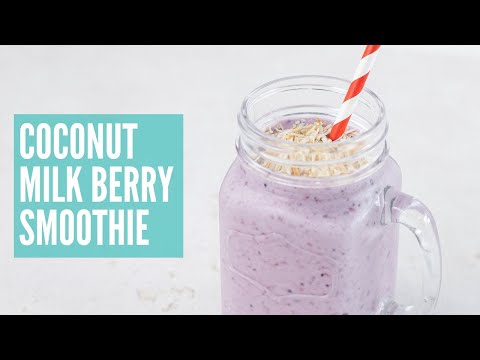 Coconut Milk Berry Smoothie | GCBC15 Ep43