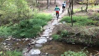Stream Crossing at Northwoods Trail in Hot Springs, AR