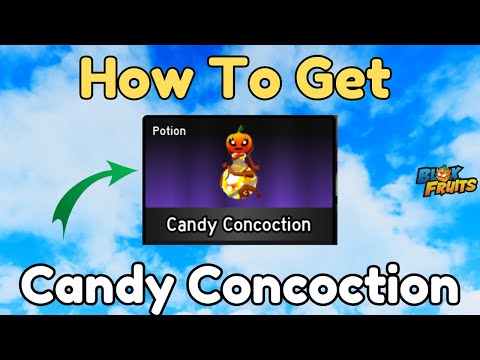 Как получить зелье конфетного зелья в игре Blox Fruits | Зелье конфетного зелья | Roblox