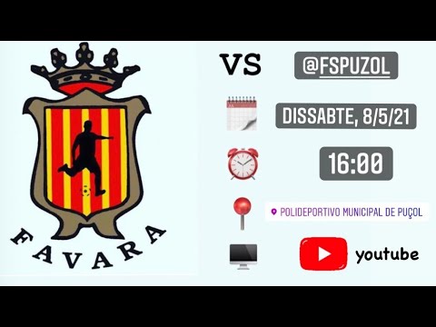 FS Puçol vs Favara FS EN DIRECTE a les 16:00h 08/05/2021