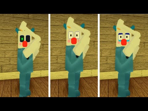 PIGGY CLOWNY INFECTED vs NON INFECTED  vs  SAD JUMPSCARE