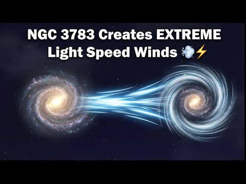 NGC 3783 | The Nightmarish Shock Event Causing Light Speed Winds! 💨⚡