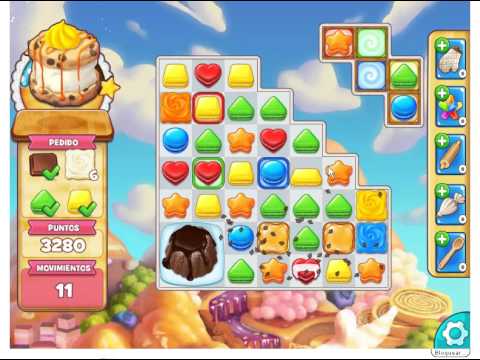 Cookie Jam - LEVEL 664  --   3 STARS  ( No booster ) GAMES