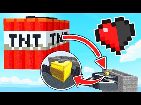 SOPRAVVIVERE CON MEZZO CUORE PER VINCERE LA MAPPA!! — Minecraft ITA
