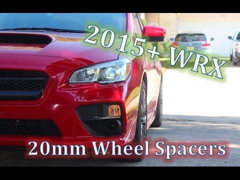 2015+ WRX / STi $40 20mm Wheel Spacer Install