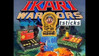 The SNK - GRS Ikari Warriors Super Joystick Deal  Dont miss it!