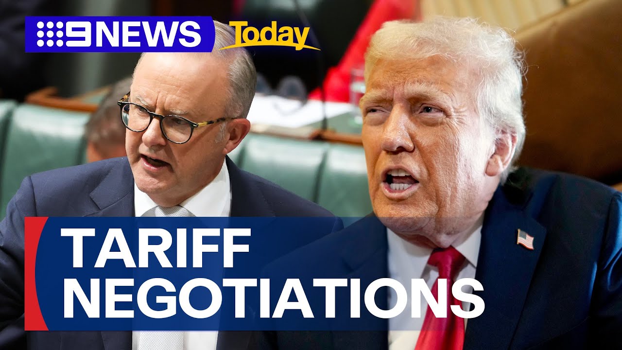 PM Albanese’s plea to US President Trump over metal tariffs | 9 News Australia