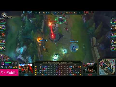 FNC Caps 3v1 Outplay vs RNG | Worlds 2017
