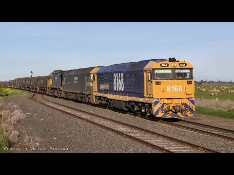 Pacific National Grain Train - PoathTV Australian Railways