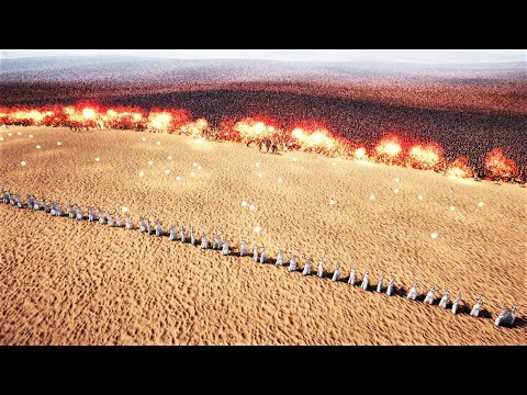 2.5 Million Orcs Vs 250 Cleopatra | Ultimate Epic Battle Simulator 2 | UEBS2