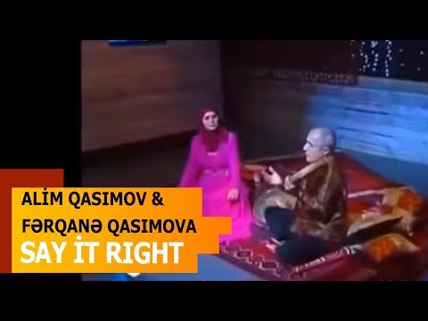 Alim Qasımov və Fərqanə Qasımova — Sat It Right | ANS TV