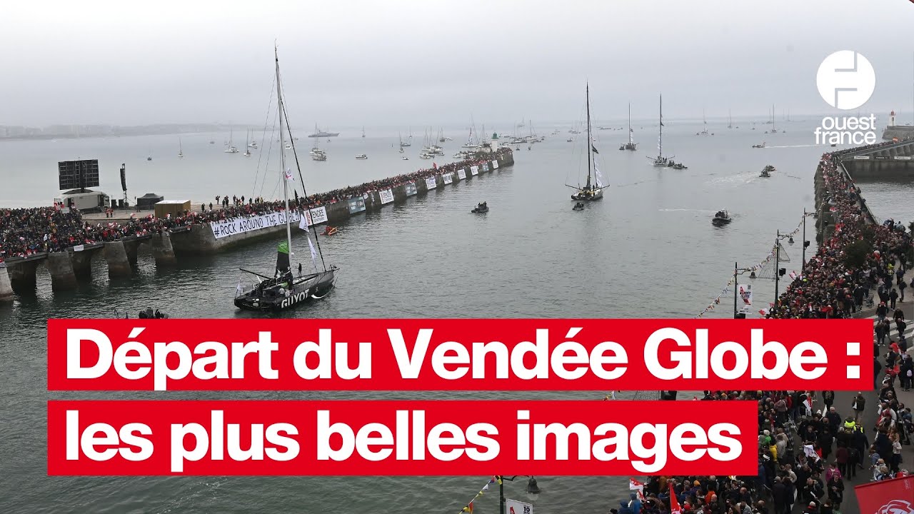 VENDÉE GLOBE : LE BEST OF DU DÉPART