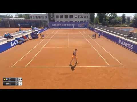 Antonia Ruzic v Simona Waltert - W60 AMSTELVEEN (match incomplete)
