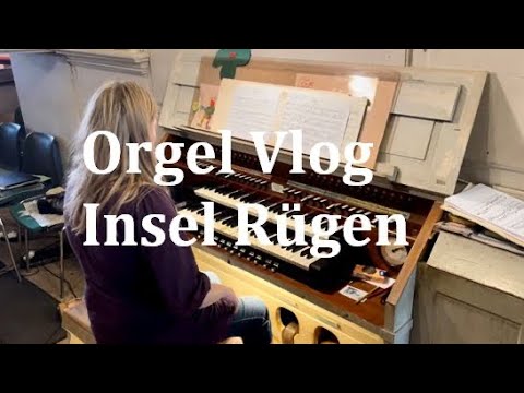 St. Marien zu Bergen - größte Grüneberg Orgel auf Rügen: Orgel Vlog AHS: Rollschweller Walze