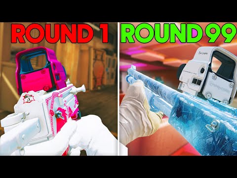 I Played 100 Rounds of ONLY Smoke and Mute