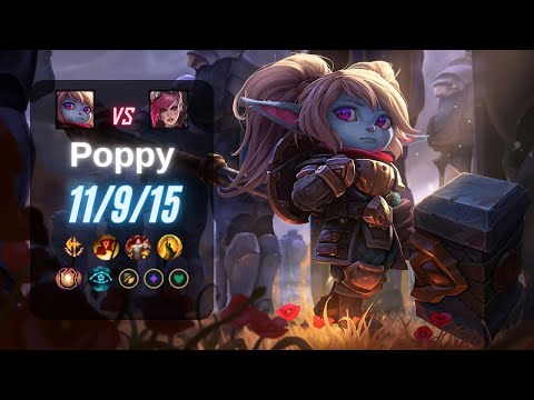 Poppy Jungle vs Vi - EUW LoL Challenger 13.9