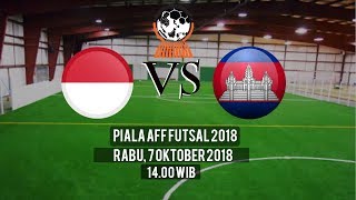 Live Streaming MNC TV Piala AFF Futsal 2018 Indonesia Vs Kamboja, Rabu (7/11/2018) Pukul 14.00 WIB