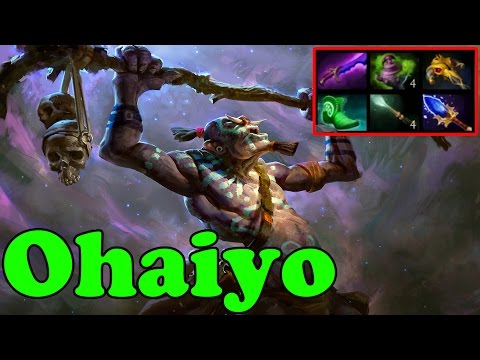 Dota 2 - Ohaiyo Plays Witch Doctor - Pub Match Gameplay