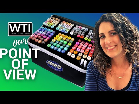MMFB 168 Dual Tip Artist Markers - WTI product video review
