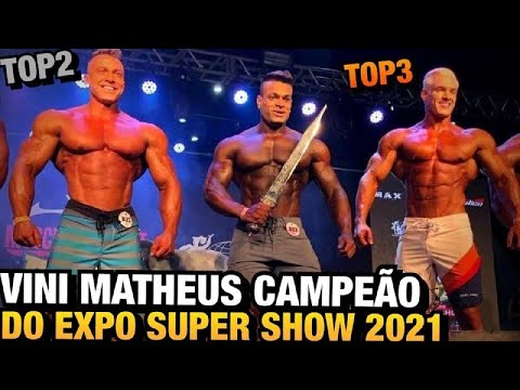 VINI MATHEUS VENCE DIOGO E CAIKE PRO E É CAMPEÃO DO EXPO SUPER SHOW + VAGA NO OLYMPIA 2022
