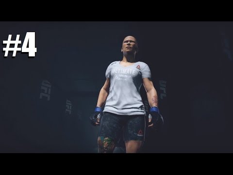UFC 3 Women's Bantamweight Career Mode Walkthrough Part 4 - UNDEFEATED! (Lets Play Commentary)