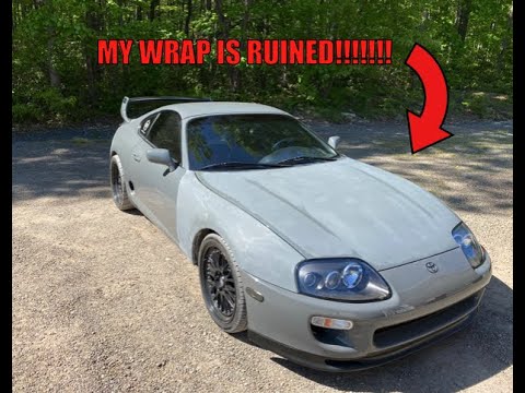 MKIV SUPRA GETS PAINT WORK