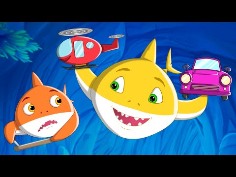 Baby Shark Song + More Nursery Rhymes | FunForKidsTV - Nursery Rhymes & Baby Songs