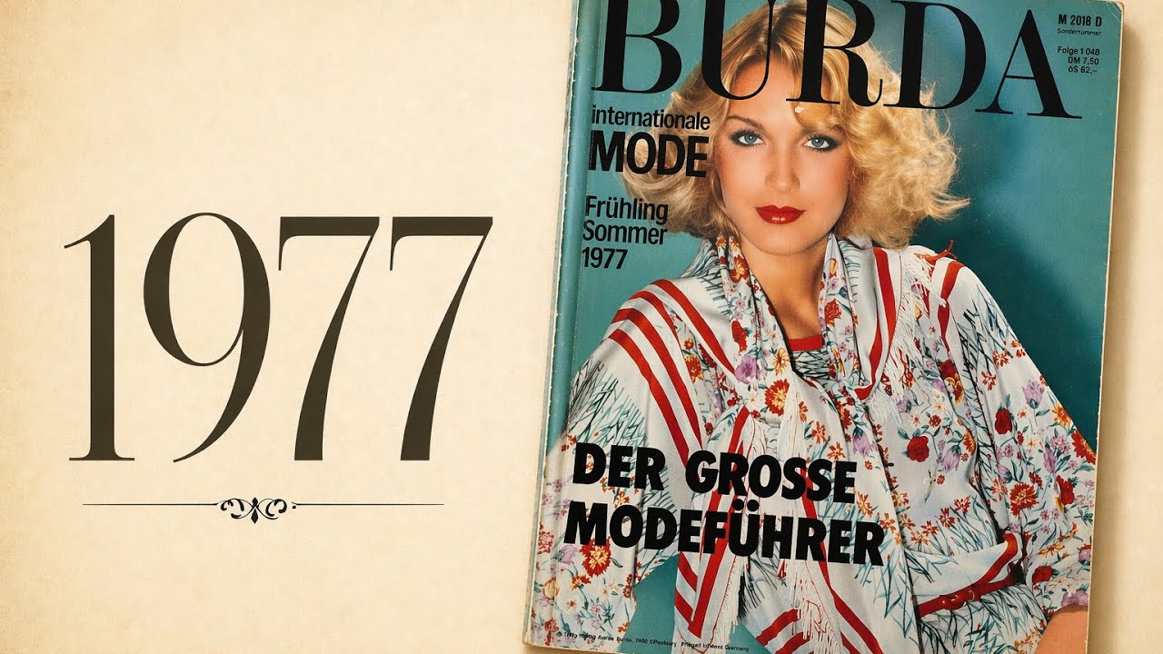 Flipping Through Burda 1977 | Spring Summer Fashion