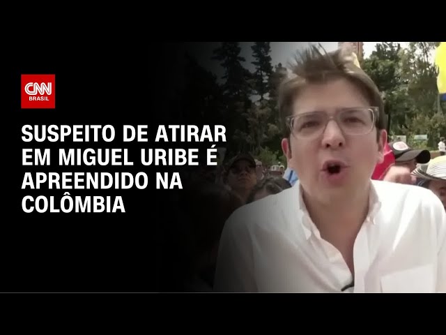 Suspeito de atirar em pré-candidato à Presidência da Colômbia é preso| AGORA CNN