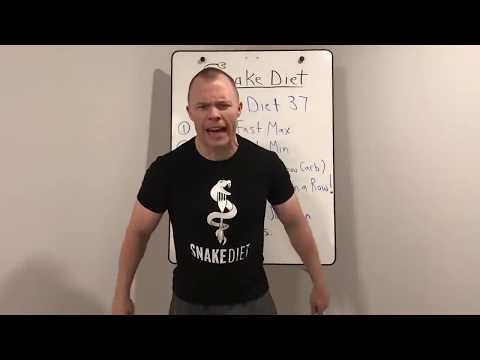 SNAKE DIET 37 WEIGHT LOSS PROTOCOL *PROFANITY FREE*