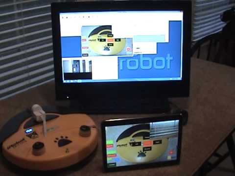 Robot's First Attempt Building An Android App For The Irobot Dirt Dog
